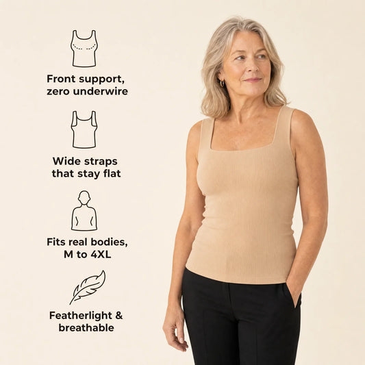 Boxari™ Front-Support Bra Tank