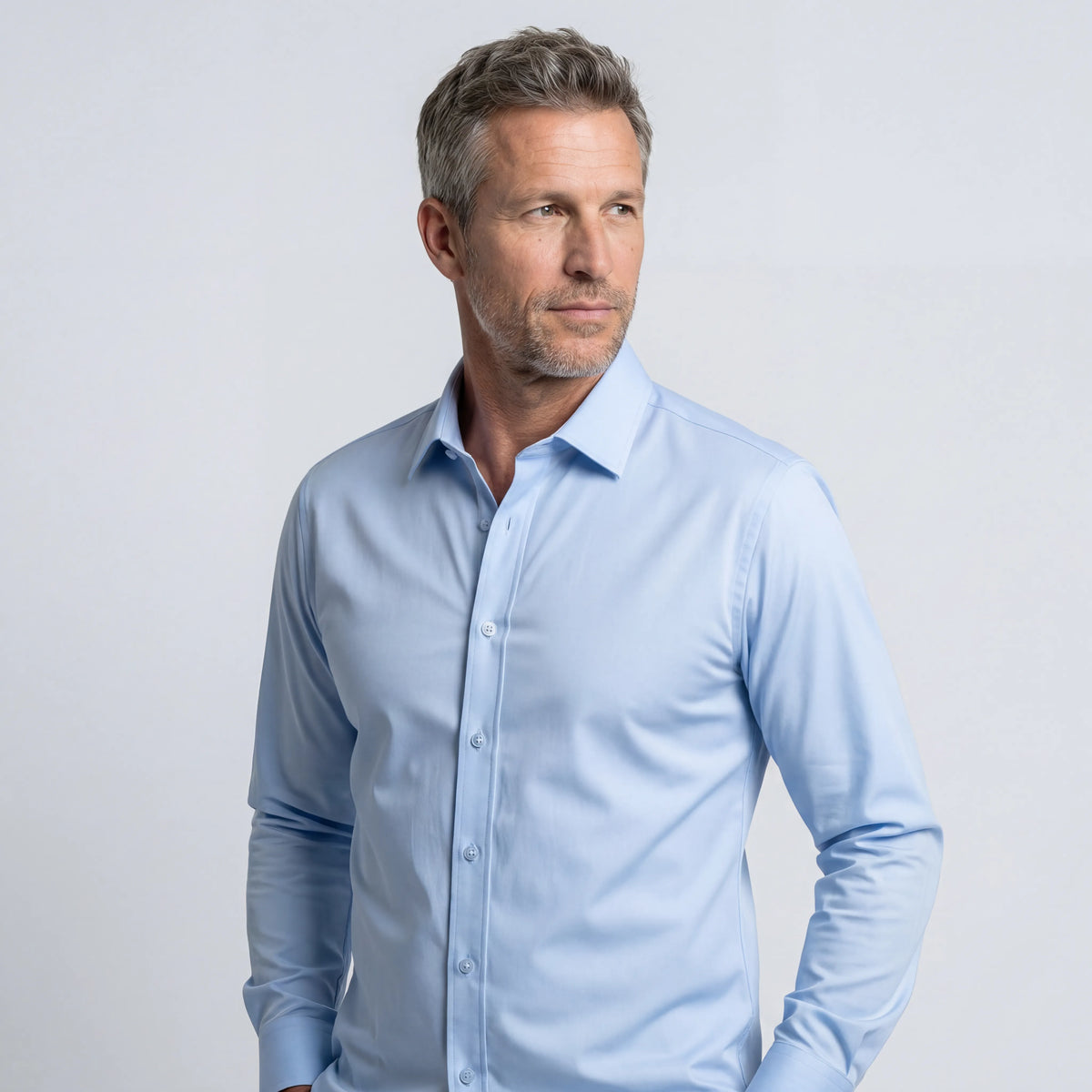Wrinkle-Free Tailored-Fit Shirt