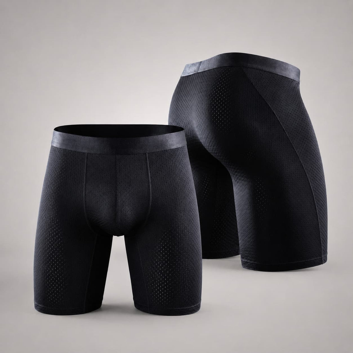 Performance Long Boxer Briefs – Comfort, Support & Breathable Fabric (Buy 2, Get 1 FREE)