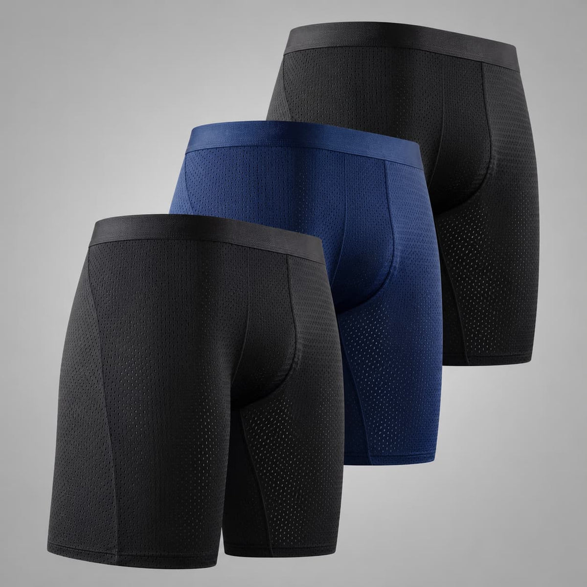 Performance Long Boxer Briefs – Comfort, Support & Breathable Fabric (Buy 2, Get 1 FREE)