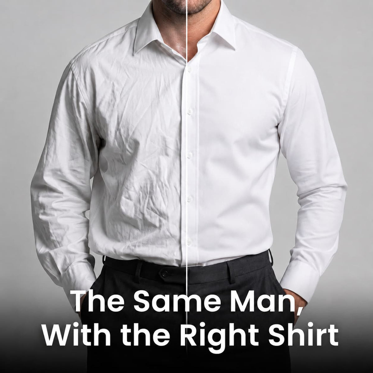 Wrinkle-Free Tailored-Fit Shirt